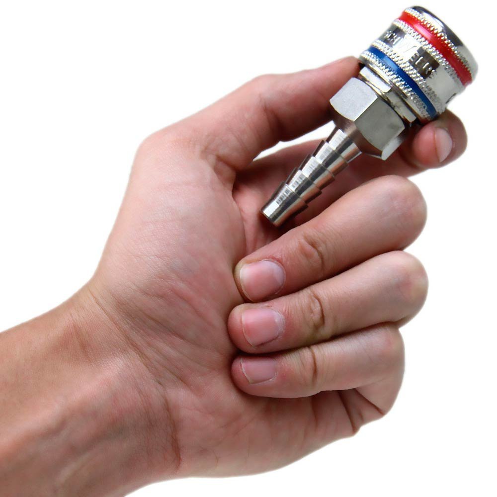 Engate Rápido para Ar Espigão Mangueira 38 Er767g Schweers - Imagem 3